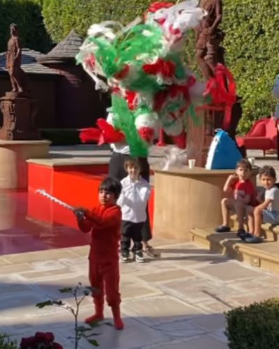 Leafar Von Drachenberg hit a gift packet through a bat on his birthday. 